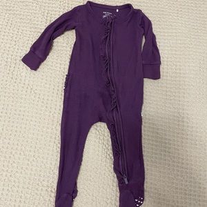 Posh Peanut Ruffle Footie Pajamas